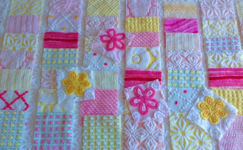 Vintage chenille fabric - vintage,